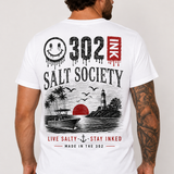 302 Ink Salt Society | Live Salty Tee