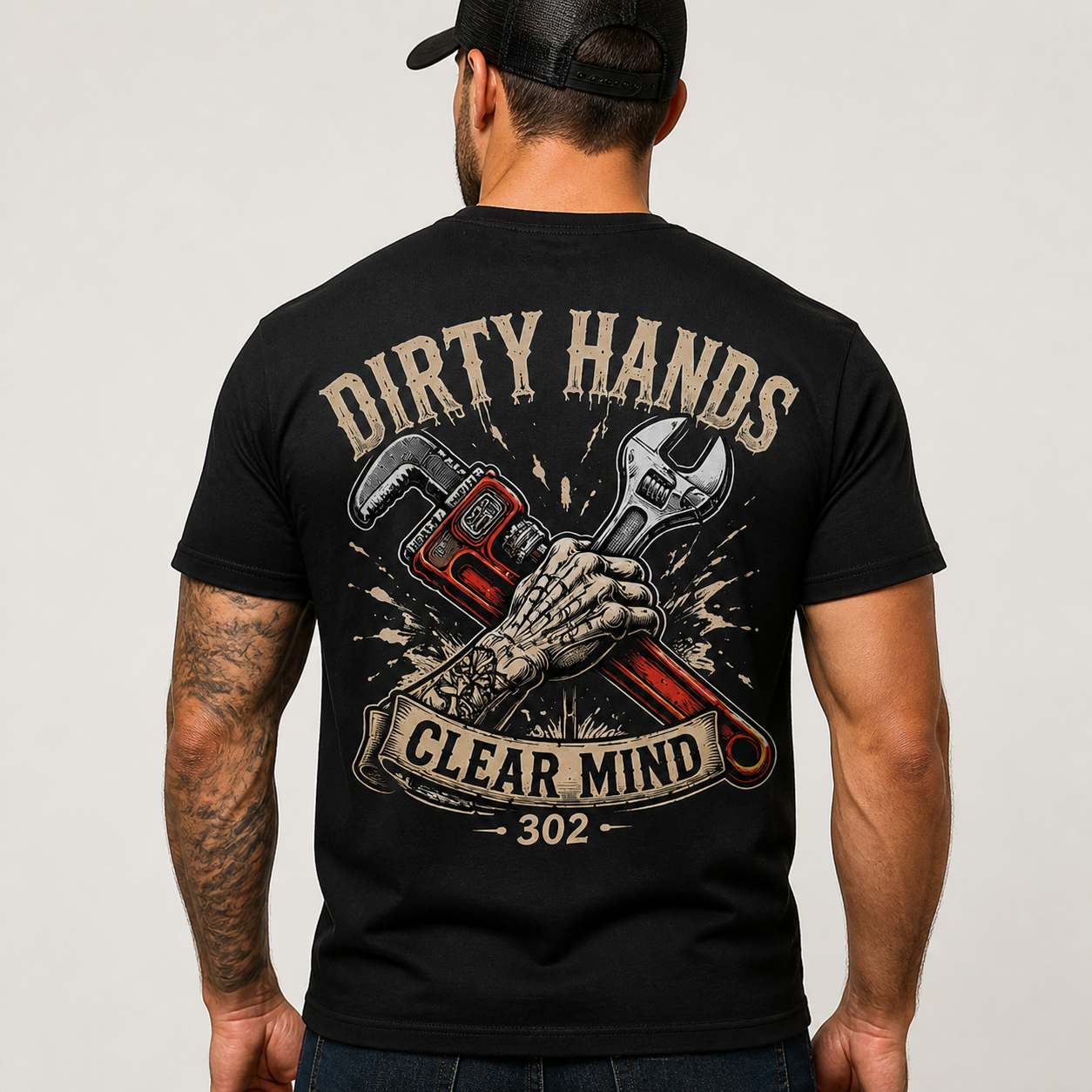 Dirty Hands, Clear Mind Tee