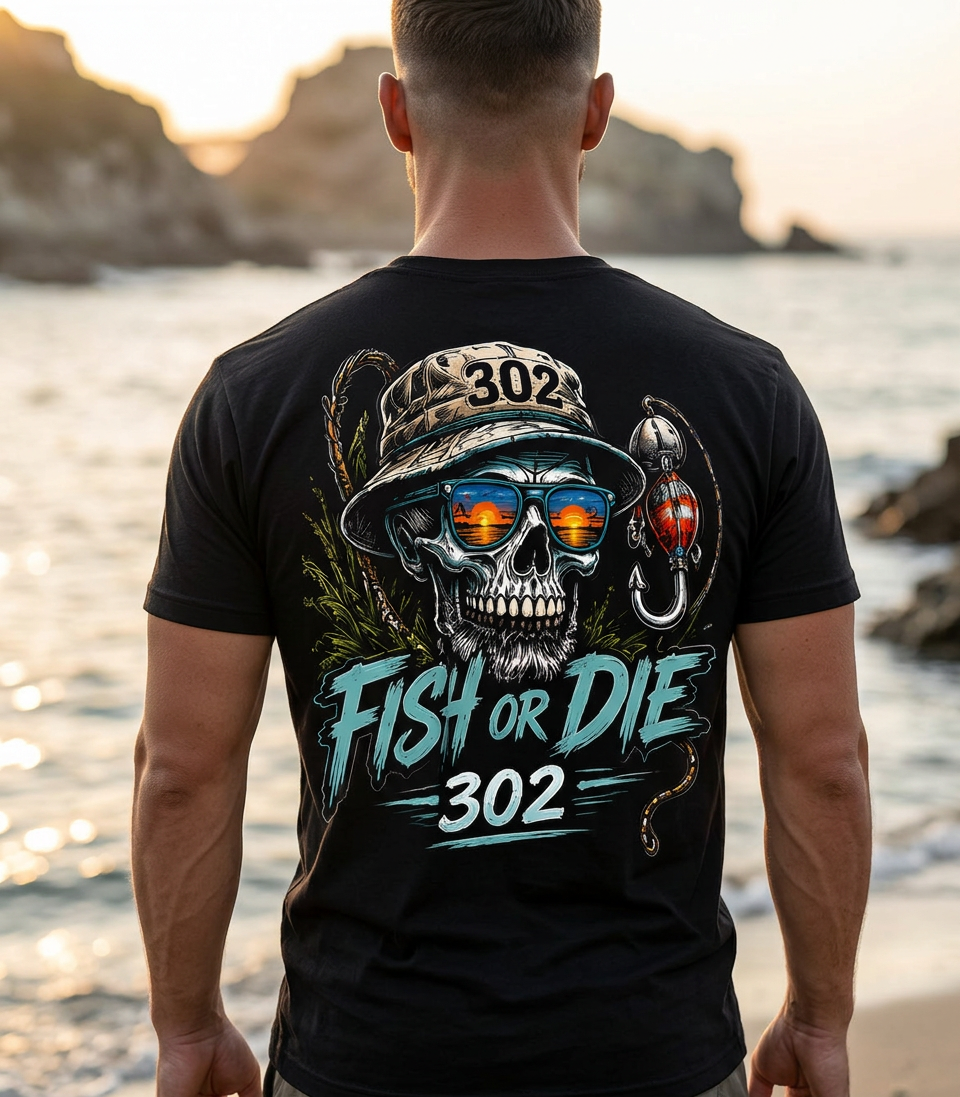 Fish or Die 302 Tee