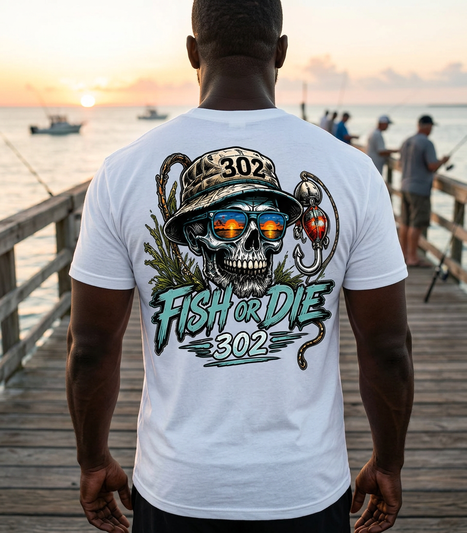 Fish or Die 302 Tee