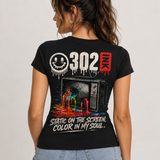 Static on the Screen, Color in My Soul | 302 Ink Retro Tee