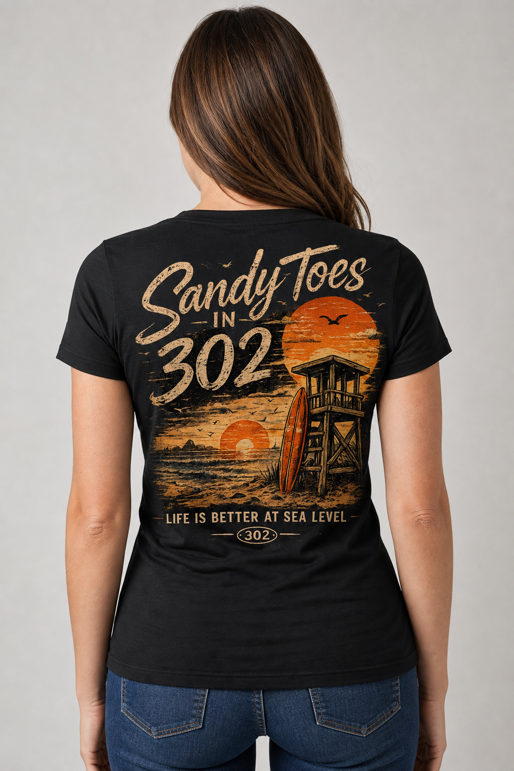 Sandy Toes in the 302