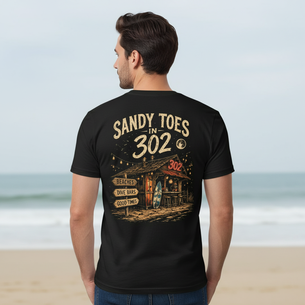 Sandy Toes in the 302