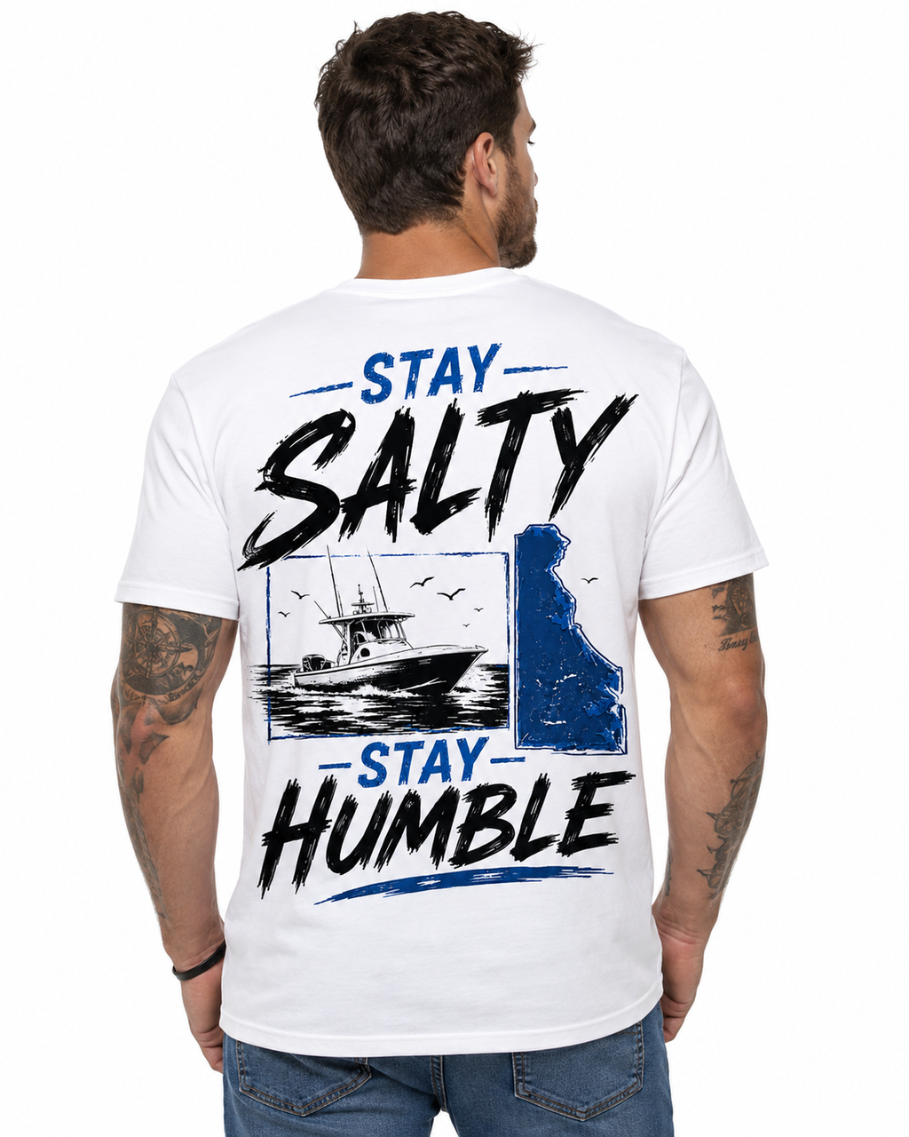 Stay Salty, Stay Humble Tee