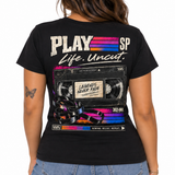 Life Uncut – Retro VHS Graphic Tee - Short & Long Sleeve