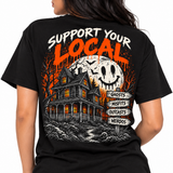 Support Your Local Weirdos Halloween - Short & Long Sleeve Tee