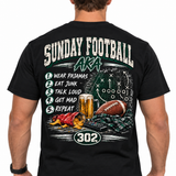 Sunday Football Survival Guide – 302 Edition Tee - Short & Long Sleeve