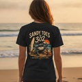 Women's Sandy Toes V-Neck T-Shirt
