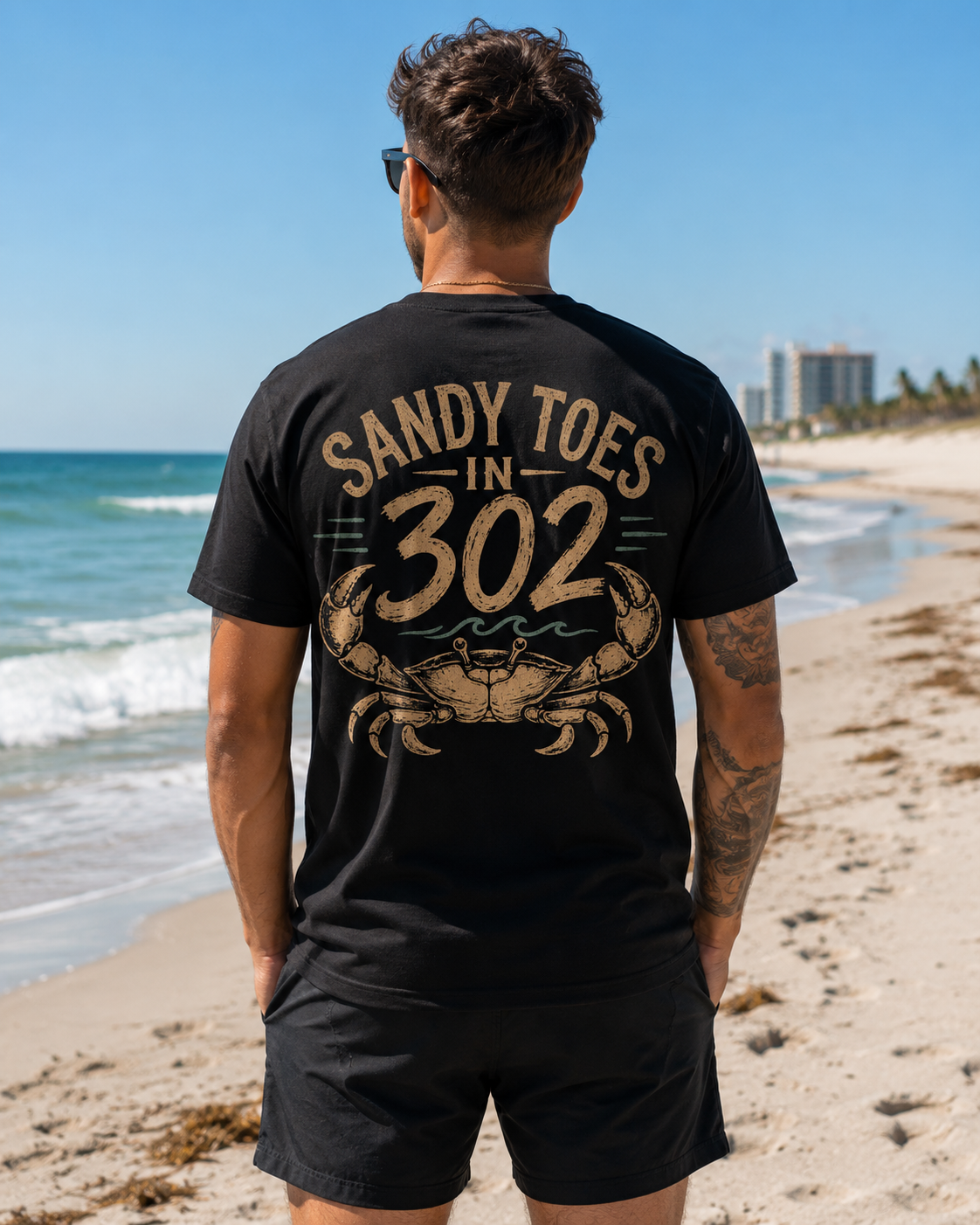Sandy Toes in 302 | Delaware Beach Crab
