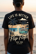 Life is Better in Flip Flops Beach Tee