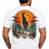 302 Coastal Sunset Tee - Short & Long Sleeve