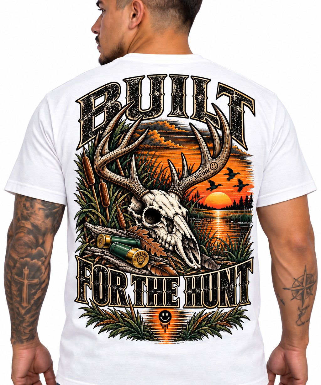 Built for the Hunt – Vintage Marsh Hunting - Short & Long Sleeve