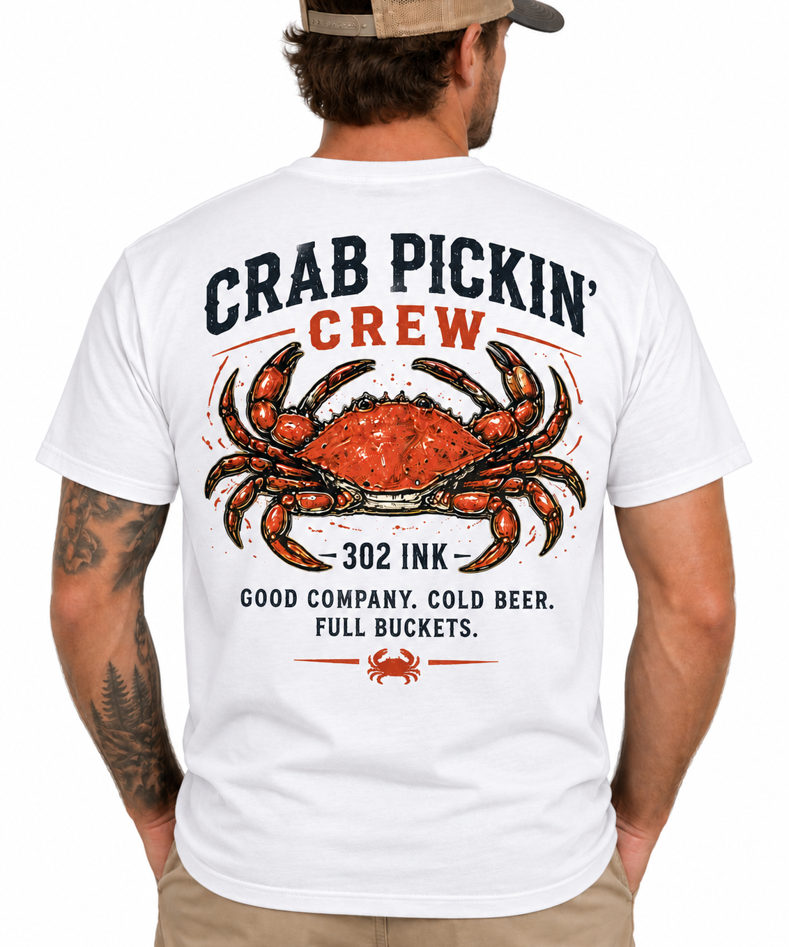 Crab Pickin’ Crew Tee