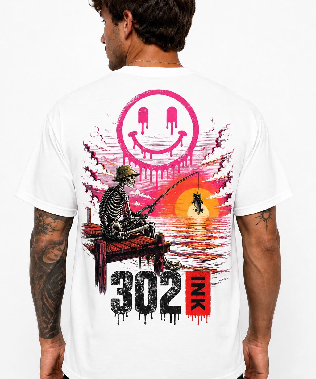 302 Sunset Angler Tee
