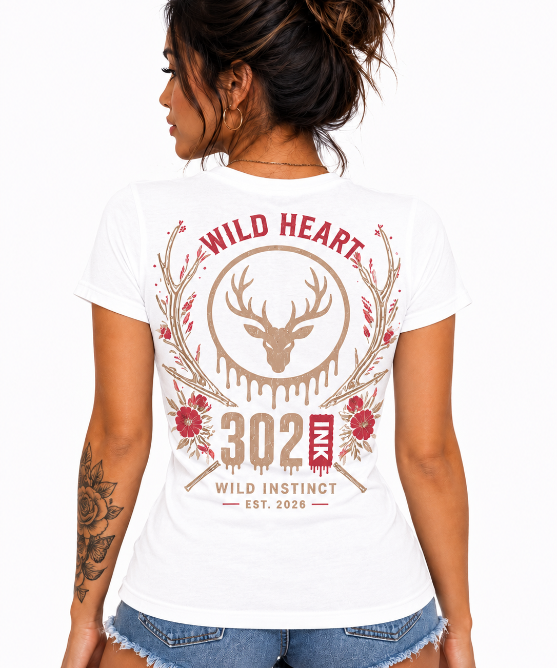 Wild Heart – 302 Women’s Hunting Tee