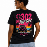 302 Jeep Girl – Sunsets, Salty Air & Jeep Rides Tee