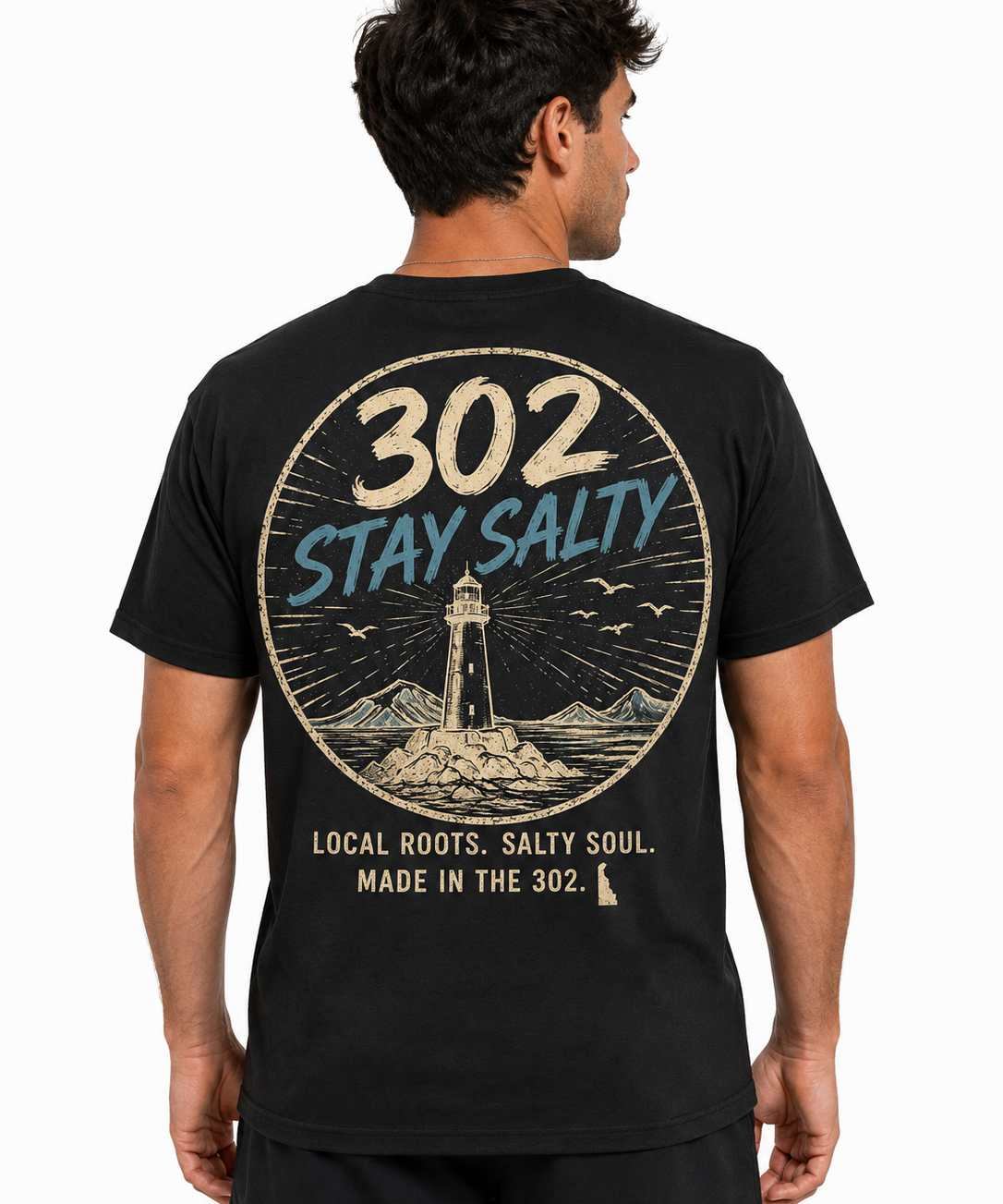 302 Stay Salty Lighthouse Tee