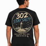 302 Stay Salty Lighthouse Tee
