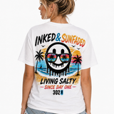 Inked & Sunfaded – Living Salty Tee