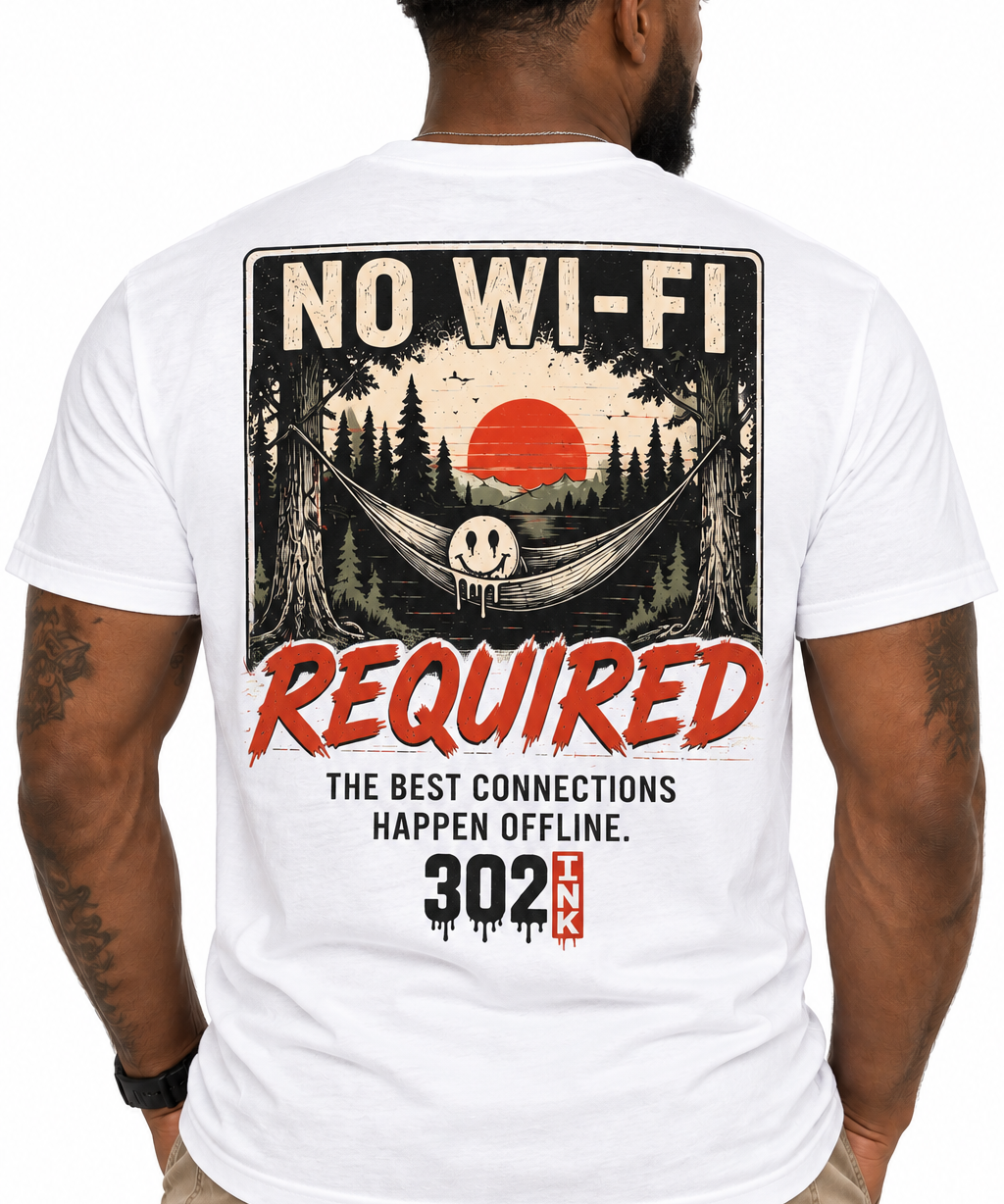 No Wi-Fi Required – Offline Adventure Tee