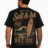 Built on Salt & Ink – Delaware Coastline Tee