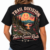 Trail Division – Take the Scenic Route Tee - Short & Long Sleeve