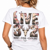 Live 302 – Hunt • Fish • Explore - Short & Long Sleeve