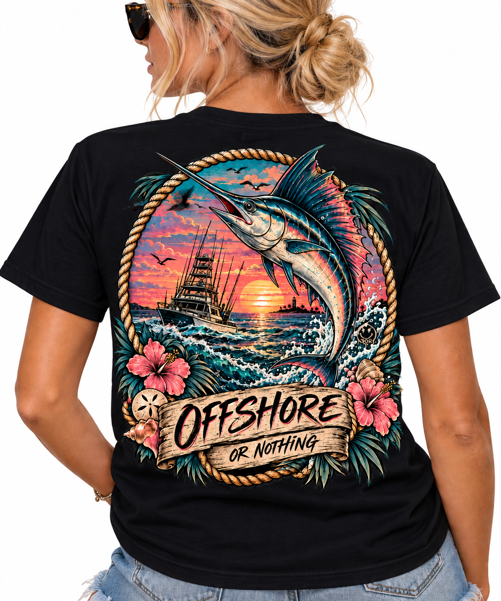 Offshore or Nothing Tee - Short & Long Sleeve
