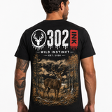 302 Ink Wild Instinct Whitetail Tee