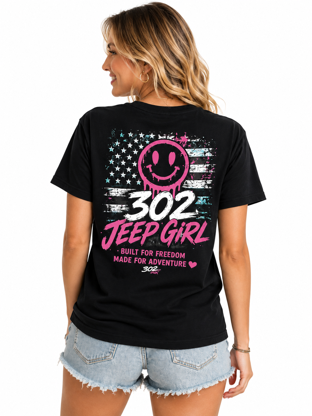 302 Jeep Girl Built For Freedom