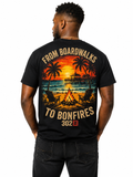 From Boardwalk to Bonfires Tee