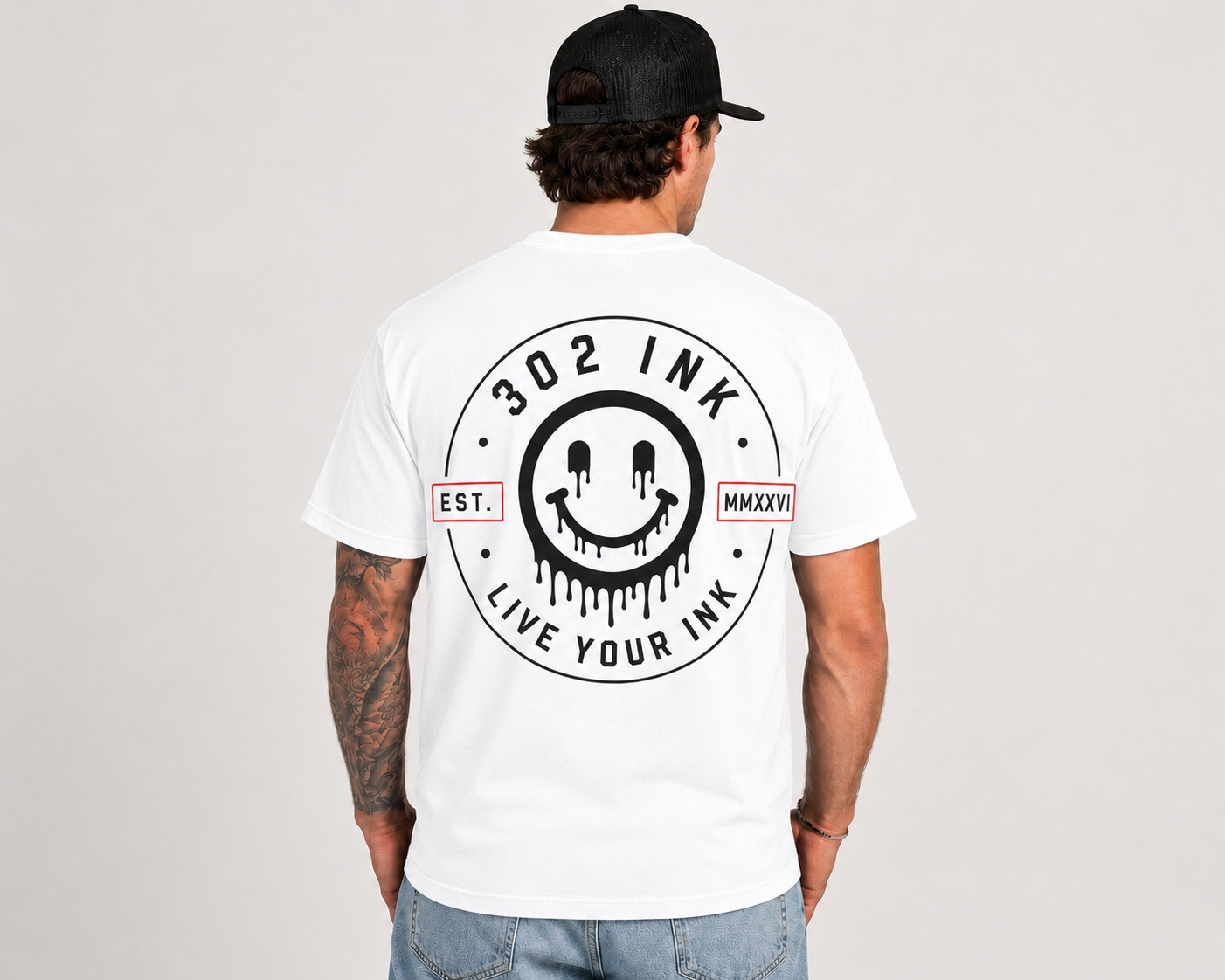 302 Ink Signature Logo Tee