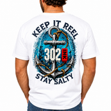 Keep It Reel, Stay Salty Tee