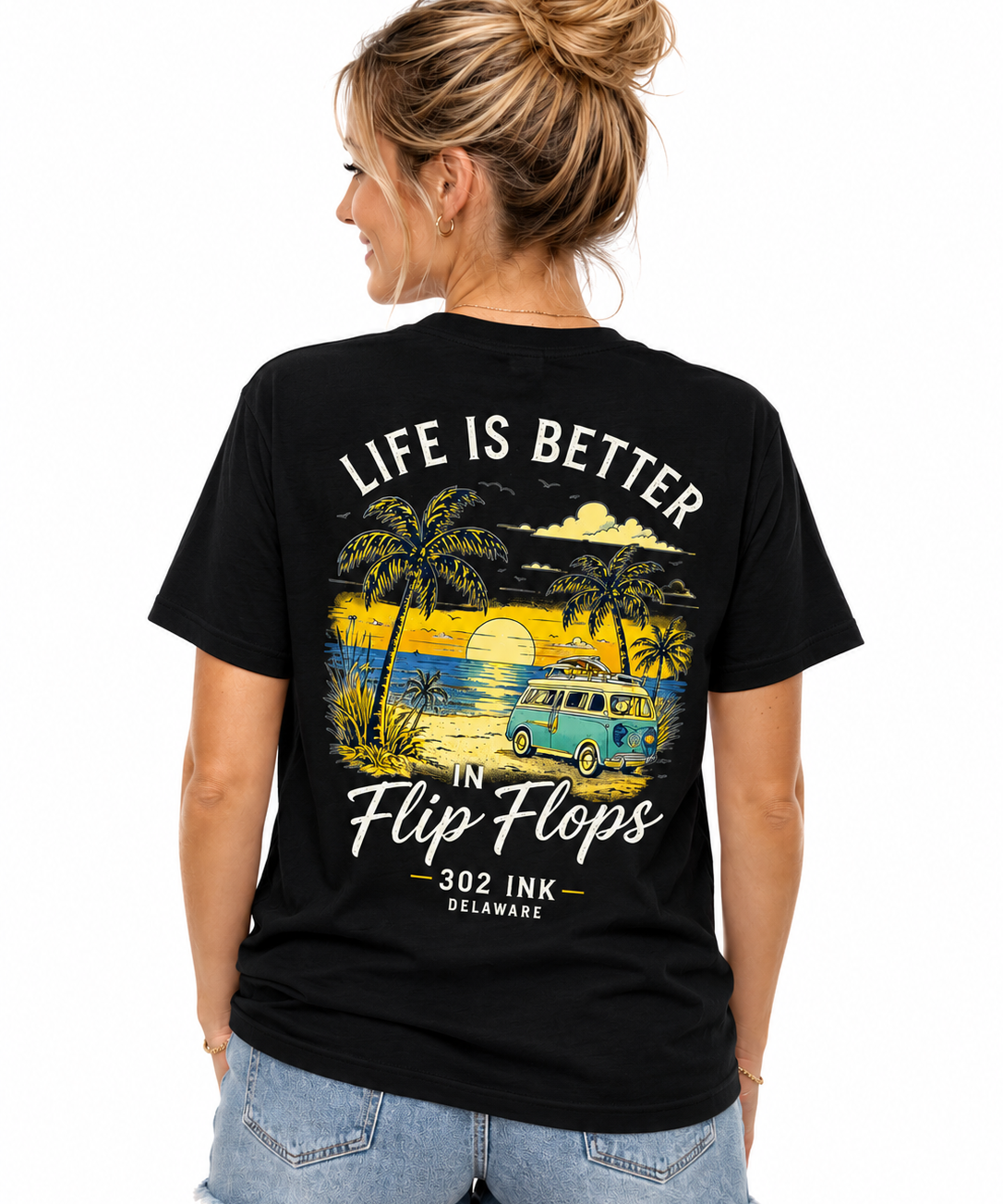 Life is Better in Flip Flops Beach Tee