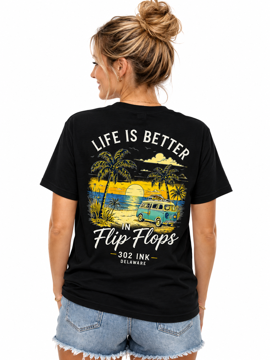 Life is Better in Flip Flops Beach Tee