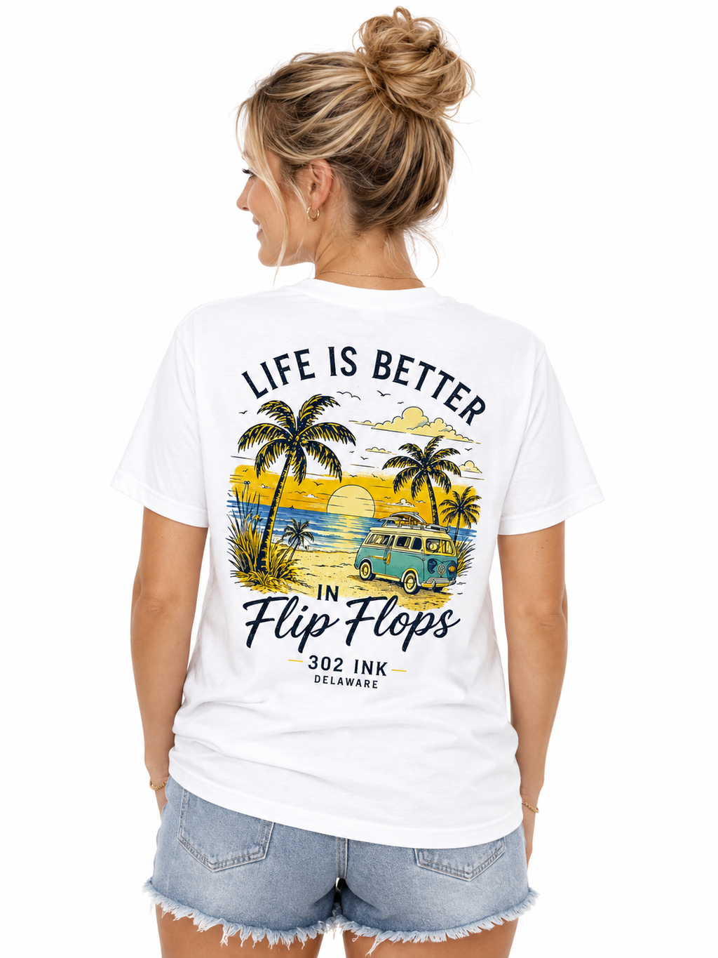 Life is Better in Flip Flops Beach Tee