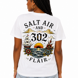 Salt Air & 302 Flair Tee