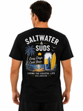 Saltwater & Suds - Living the Coastal Life Tee